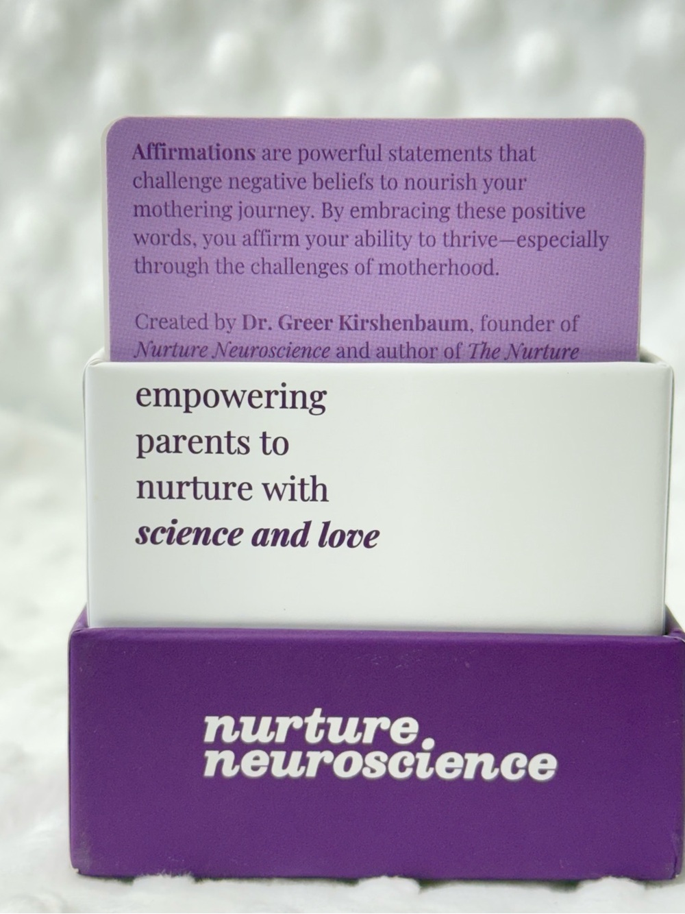 Nurture Neuroscience Purple Gift Box by Dr Greer Kirshenbaum - Picture 7 of 9
